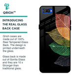 Colorful Leaves Glass Case for Realme C2