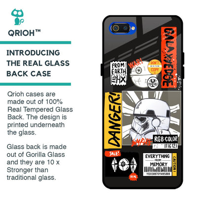 Galaxy Edge Glass Case for Realme C2