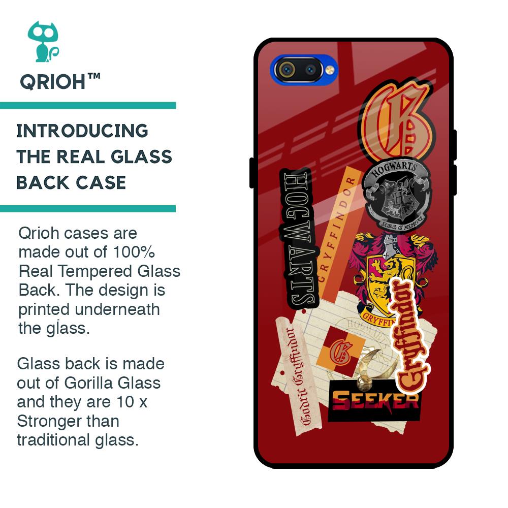 Gryffindor Glass Case for Realme C2
