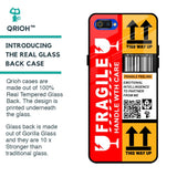 Handle With Care Glass Case for Realme C2