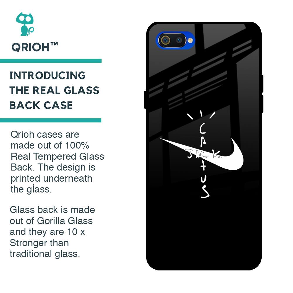 Jack Cactus Glass Case for Realme C2