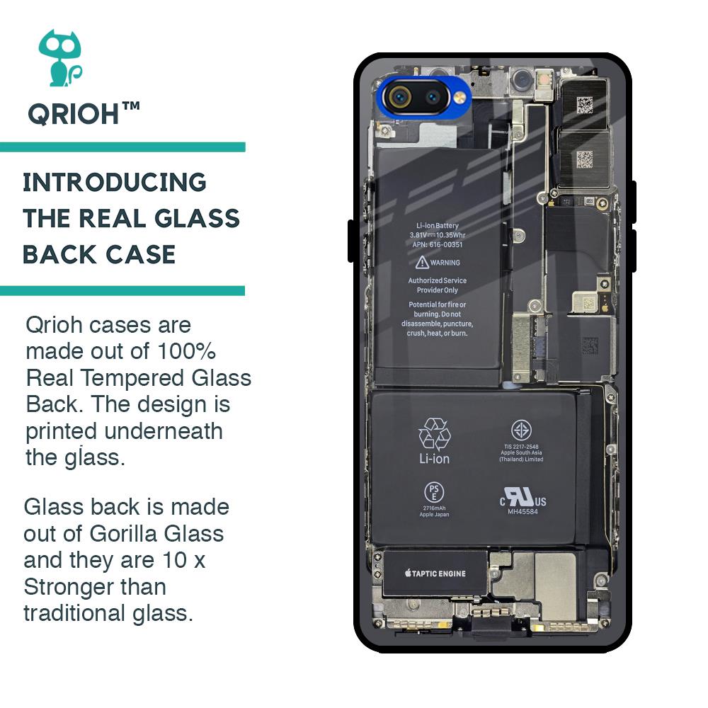 Skeleton Inside Glass Case for Realme C2