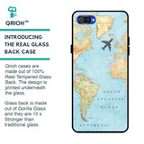 Travel Map Glass Case for Realme C2