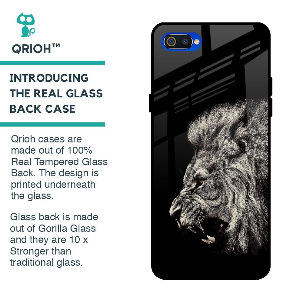 Brave Lion Glass case for Realme C2