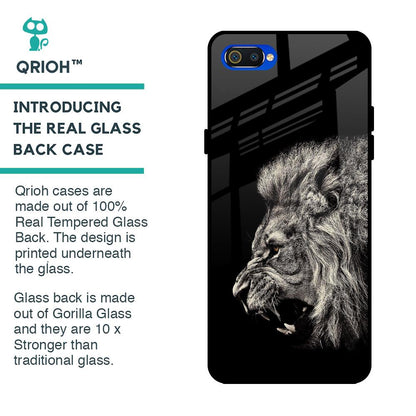 Brave Lion Glass case for Realme C2