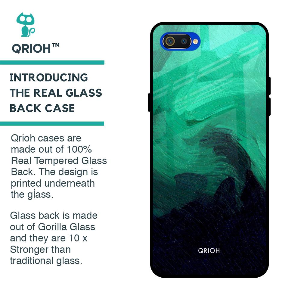 Scarlet Amber Glass Case for Realme C2