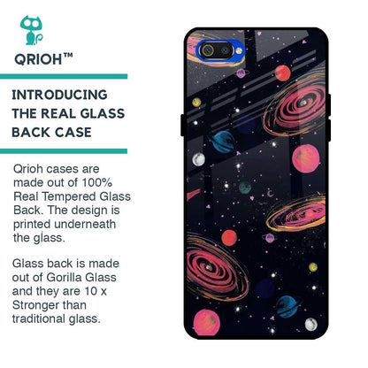 Galaxy In Dream Glass Case For Realme C2