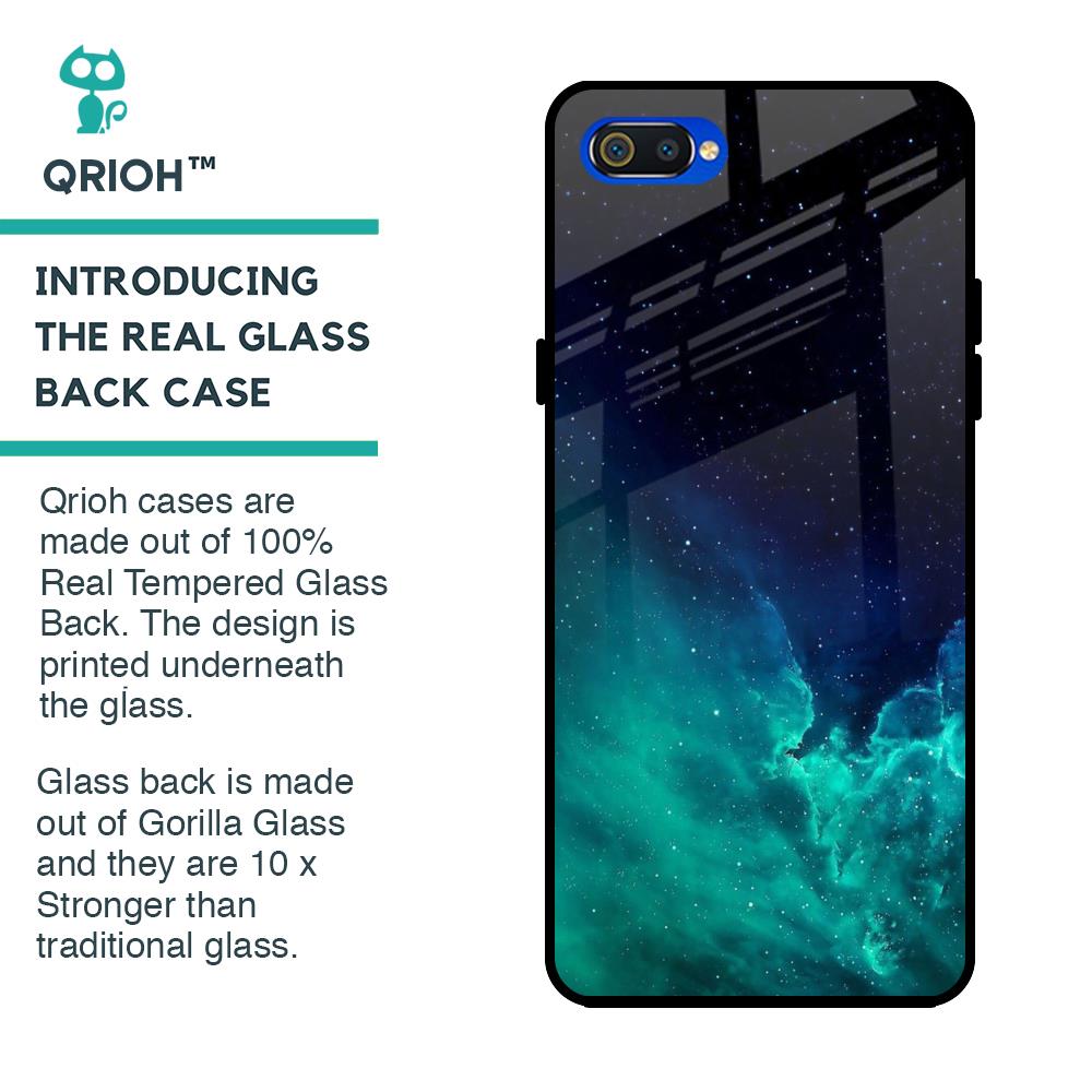 Winter Sky Zone Glass Case For Realme C2