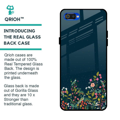 Small Garden Glass Case For Realme C2