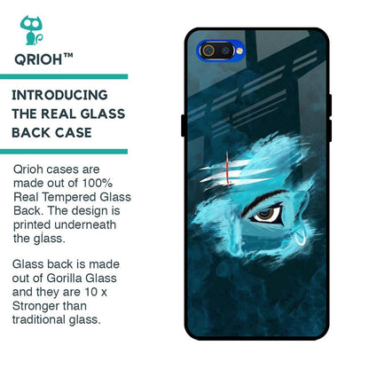 Power Of Trinetra Glass Case For Realme C2