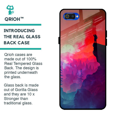 Dream So High Glass Case For Realme C2