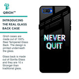 Never Quit Glass Case For Realme C2