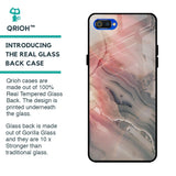 Pink And Grey Marble Glass Case For Realme C2