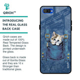 Kitty In Pocket Glass Case For Realme C2