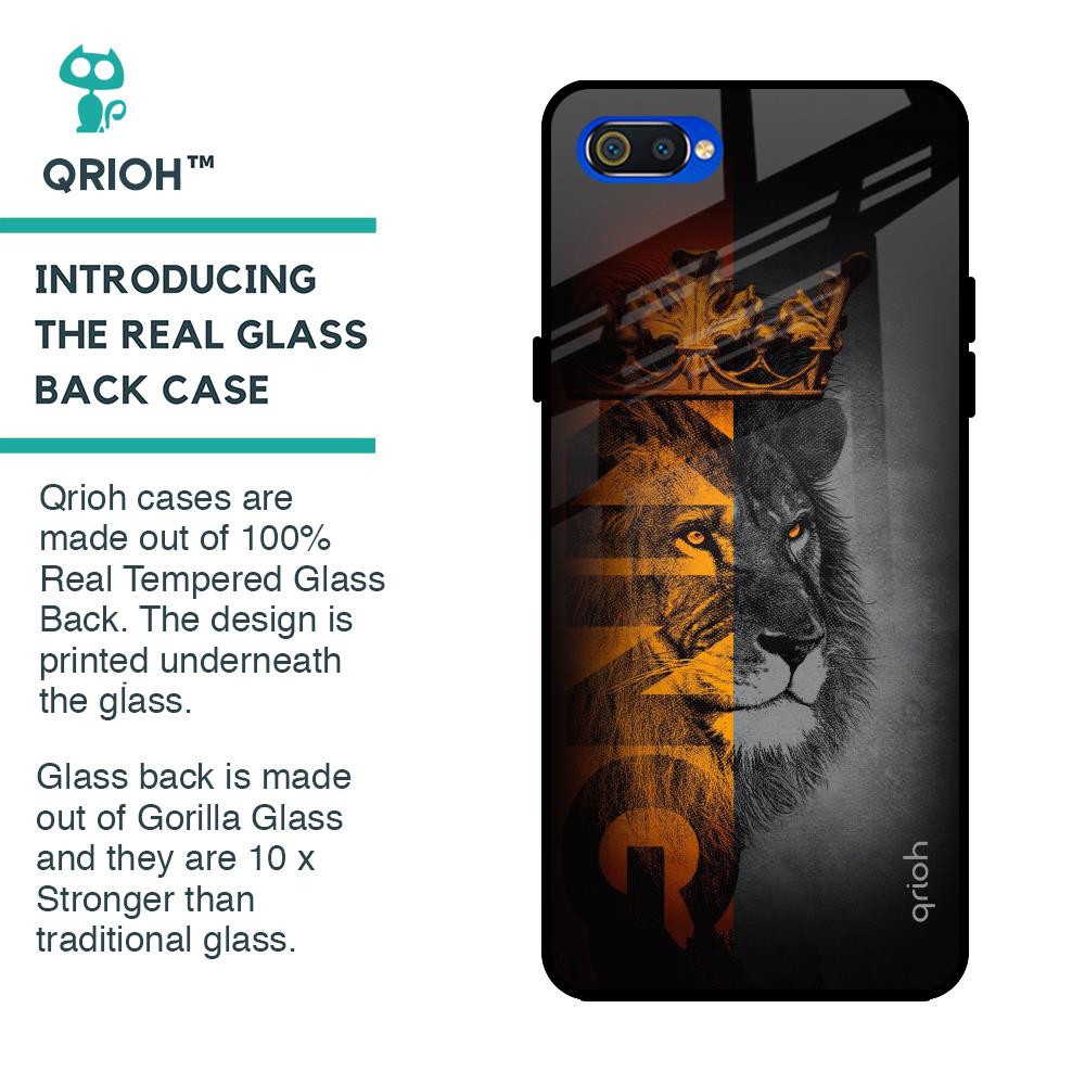 King Of Forest Glass Case for Realme C2