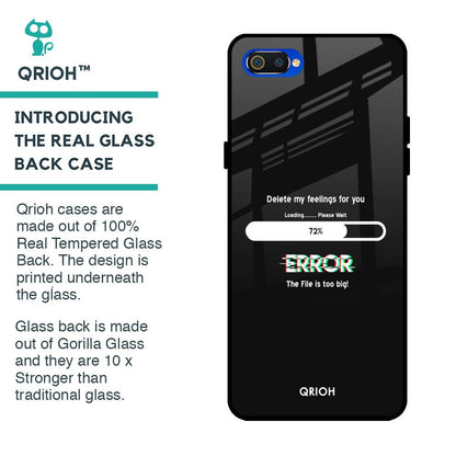 Error Glass Case for Realme C2