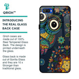 Owl Art Glass Case for Realme C2