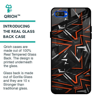 Vector Art Glass Case for Realme C2