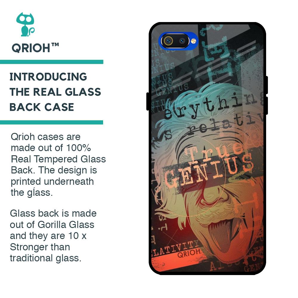 True Genius Glass Case for Realme C2