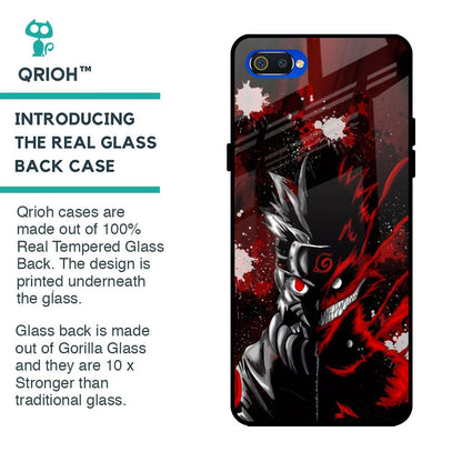 Dark Character Glass Case for Realme C2