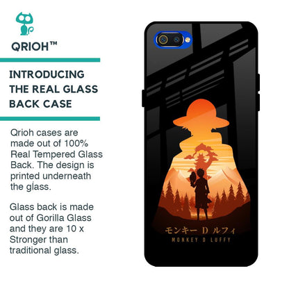 Luffy One Piece Glass Case for Realme C2