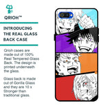 Anime Sketch Glass Case for Realme C2