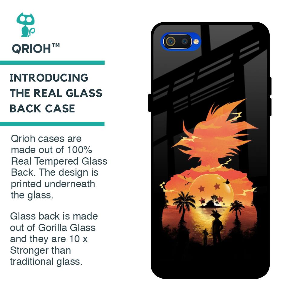 Japanese Paradise Glass Case for Realme C2