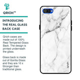Modern White Marble Glass case for Realme C2