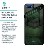 Green Leather Glass Case for Realme C2