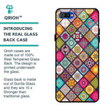 Multicolor Mandala Glass Case for Realme C2