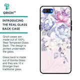 Elegant Floral Glass case for Realme C2