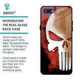 Red Skull Glass Case for Realme C2