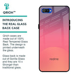 Sunset Orange Glass Case for Realme C2