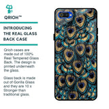 Peacock Feathers Glass case for Realme C2