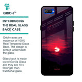 Morning Red Sky Glass Case For Realme C2