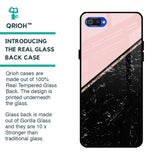 Marble Texture Pink Glass Case For Realme C2