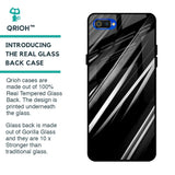 Black & Grey Gradient Glass Case For Realme C2