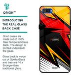 Race Jersey Pattern Glass Case For Realme C2