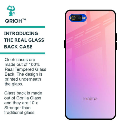 Dusky Iris Glass case for Realme C2