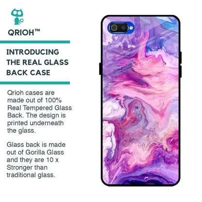 Cosmic Galaxy Glass Case for Realme C2