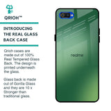 Green Grunge Texture Glass Case for Realme C2
