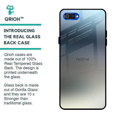 Tricolor Ombre Glass Case for Realme C2