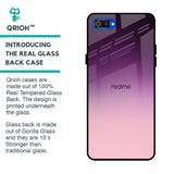 Purple Gradient Glass case for Realme C2
