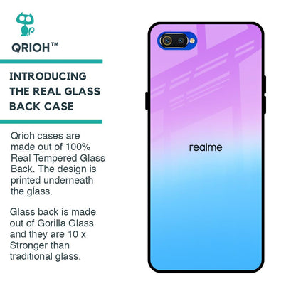 Unicorn Pattern Glass Case for Realme C2
