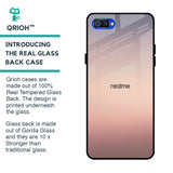 Golden Mauve Glass Case for Realme C2