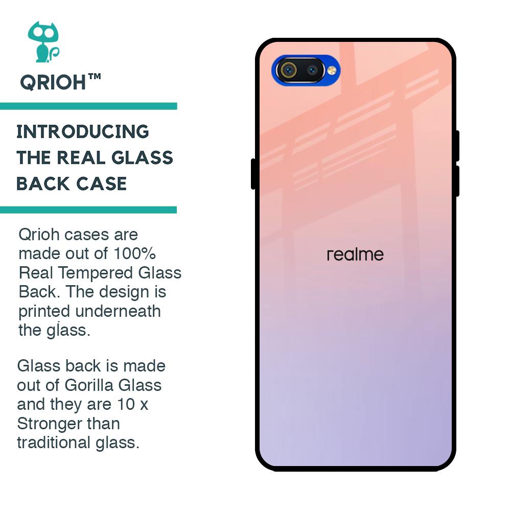 Dawn Gradient Glass Case for Realme C2