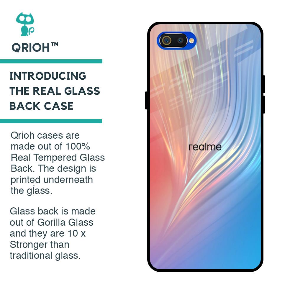 Mystic Aurora Glass Case for Realme C2