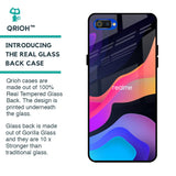 Colorful Fluid Glass Case for Realme C2