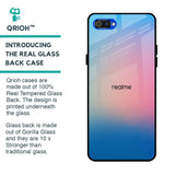 Blue & Pink Ombre Glass case for Realme C2