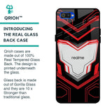 Quantum Suit Glass Case For Realme C2
